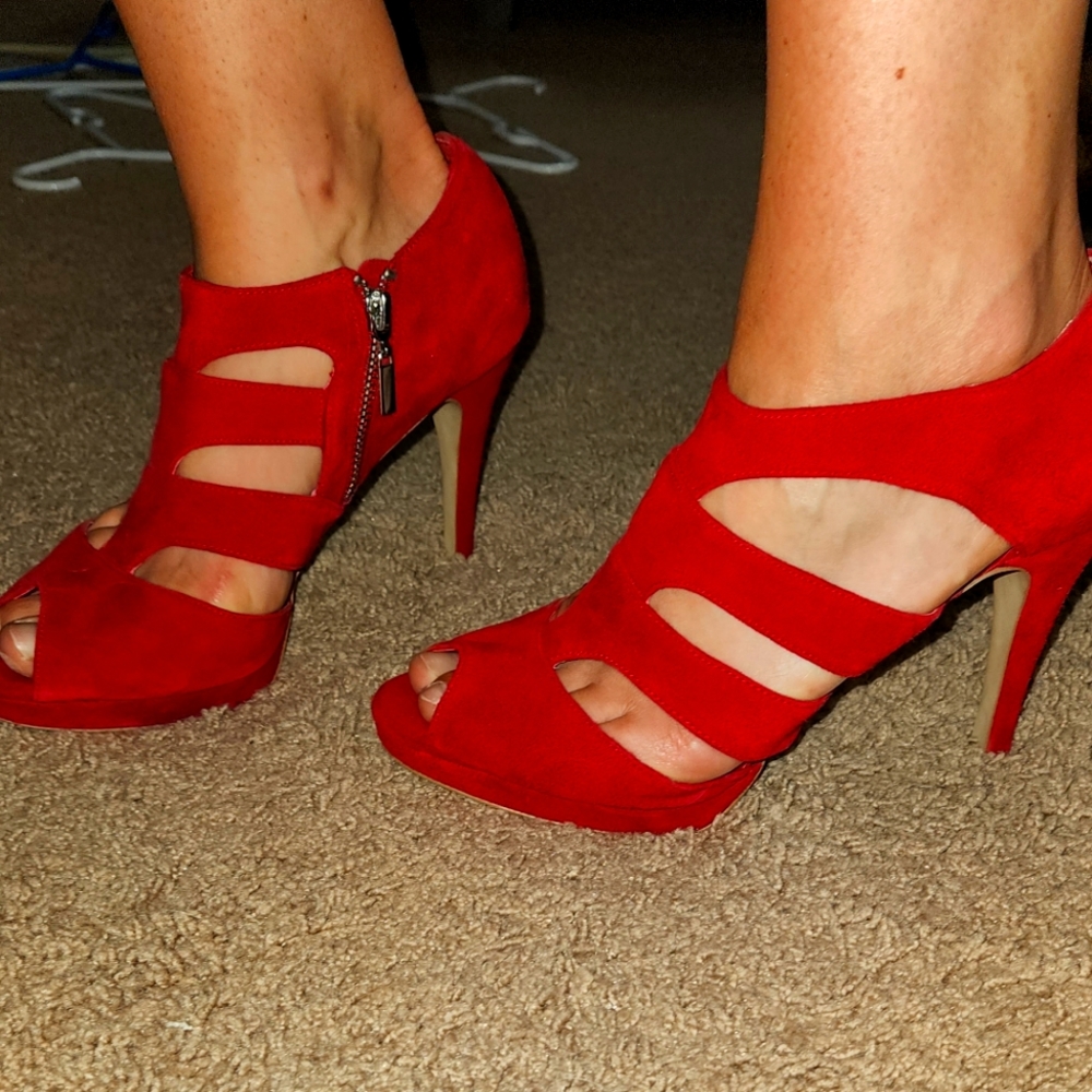White House Black Market red heels